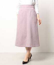Te chichi | メルトン台形スカート(スカート)