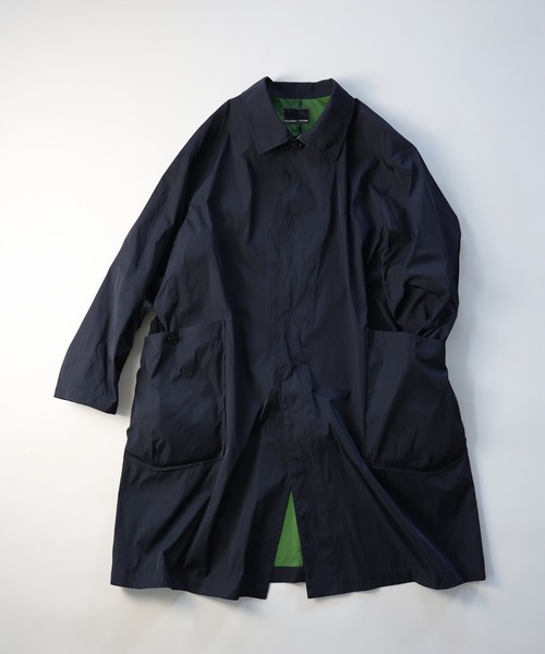 NUMBER (N)INE（ナンバーナイン）の「BALMACAAN COAT（ステンカラーコート・メンズ・ネイビー/ベージュ/ブラック・4/3）」の3枚目の写真