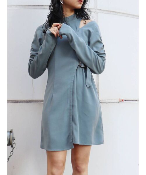 セール アシンメトリーラップミニワンピース ワンピース Murua ムルーア のファッション通販 Zozotown