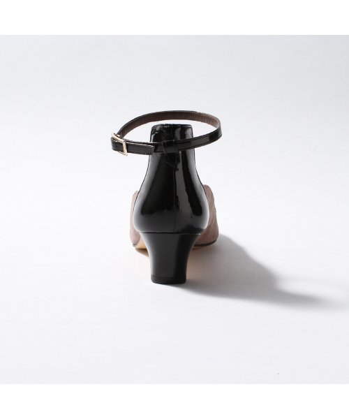 LE TALON（ルタロン）の「◇4cmレザーネックベルトパンプス（パンプス・レディース・ブラック/ベージュ/ピンク・36/37/36.5/35.5/37.5/35）」の8枚目の写真