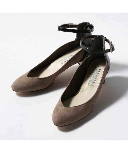 LE TALON（ルタロン）の「◇4cmレザーネックベルトパンプス（パンプス・レディース・ブラック/ベージュ/ピンク・36/37/36.5/35.5/37.5/35）」の12枚目の写真