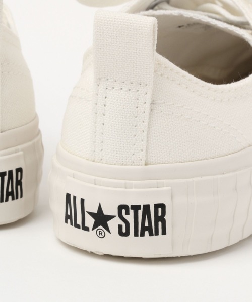 studio CLIP(スタディオクリップ)の「【CONVERS】ALL STAR RIBBEDSOLE MN OX(スニーカー・レディース・ホワイト/ブラック・LARGE/MEDIUM)」の15枚目の写真