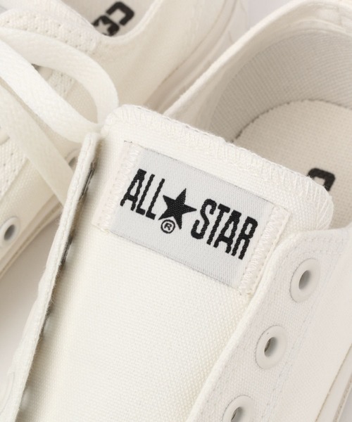 studio CLIP(スタディオクリップ)の「【CONVERS】ALL STAR RIBBEDSOLE MN OX(スニーカー・レディース・ホワイト/ブラック・LARGE/MEDIUM)」の17枚目の写真