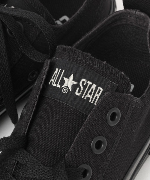studio CLIP(スタディオクリップ)の「【CONVERS】ALL STAR RIBBEDSOLE MN OX(スニーカー・レディース・ホワイト/ブラック・LARGE/MEDIUM)」の8枚目の写真