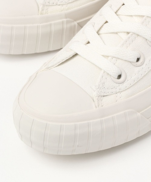 studio CLIP(スタディオクリップ)の「【CONVERS】ALL STAR RIBBEDSOLE MN OX(スニーカー・レディース・ホワイト/ブラック・LARGE/MEDIUM)」の4枚目の写真