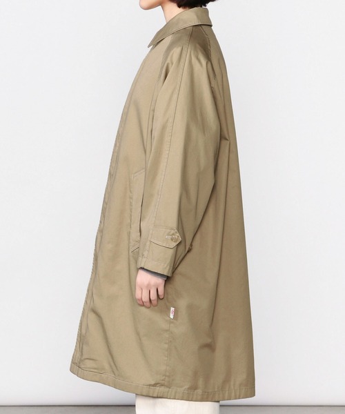 DANTON（ダントン）の「DANTON | コットンツイル ステンカラーコート WOMEN（ステンカラーコート・レディース・ベージュ/グレイッシュベージュ・36）」の9枚目の写真