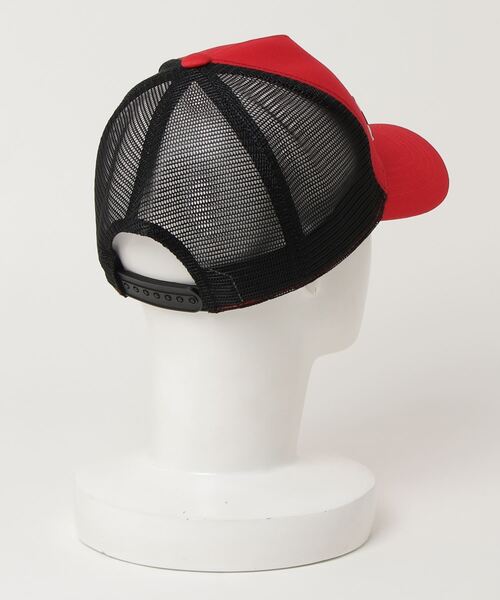 GERRY（ジェリー）の「NAKASHIMA SELECT GERRYマーブルシリコンらばーメッシュCAP（キャップ・メンズ・レッド/ブラック/ホワイト×ブラック・FREE）」の11枚目の写真