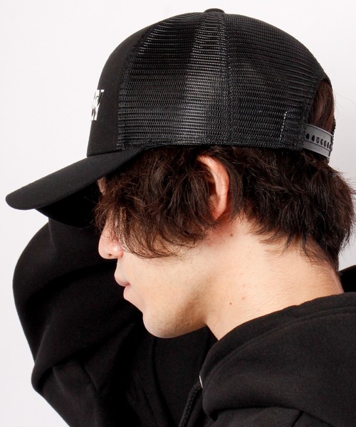 GERRY（ジェリー）の「NAKASHIMA SELECT GERRYマーブルシリコンらばーメッシュCAP（キャップ・メンズ・レッド/ブラック/ホワイト×ブラック・FREE）」の13枚目の写真