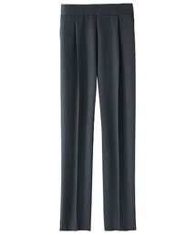 花粉対策ストレッチテーパードパンツ 股下58cm