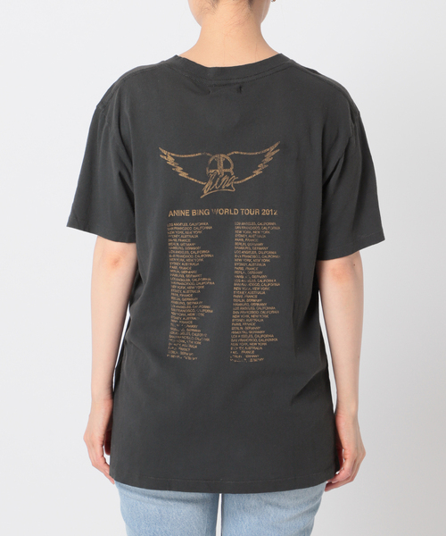 Plage - ANINE BING/アニービン LILI TEE BING TOUR Tシャツ plage（プラージュ）の「【ANINE BING/アニービン】LILI TEE