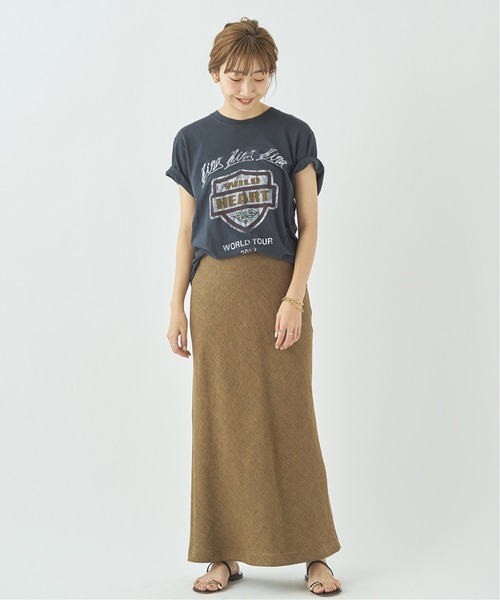 plage（プラージュ）の「【ANINE BING/アニービン】LILI TEE BING TOUR Tシャツ◆（Tシャツ/カットソー・レディース・スミクロ・FREE）」の3枚目の写真