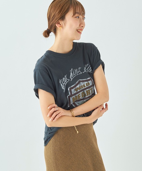plage（プラージュ）の「【ANINE BING/アニービン】LILI TEE BING TOUR Tシャツ◆（Tシャツ/カットソー・レディース・スミクロ・FREE）」の8枚目の写真