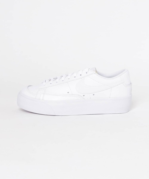 NIKE（ナイキ）の「NIKE　ナイキBlazerLowPlatform（スニーカー・レディース・ホワイト/ブラック・23/24/23.5）」の8枚目の写真