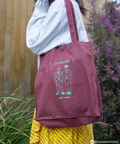 ACCOMMODE（アコモデ）の「ヨシモト　バイカラーキャンバストートバッグ（トートバッグ・レディース・その他1/その他2/その他3/その他4/その他5・FREE）」の3枚目の写真