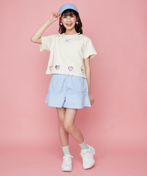 JENNI love（ジェニィラブ）の「リサイクルバックリボンキャップ（キャップ・キッズ・サックスブルー/ブラック/ラベンダー・56cm/54cm）」の5枚目の写真