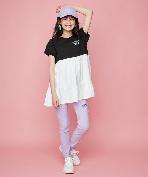 JENNI love（ジェニィラブ）の「リサイクルバックリボンキャップ（キャップ・キッズ・サックスブルー/ブラック/ラベンダー・56cm/54cm）」の6枚目の写真