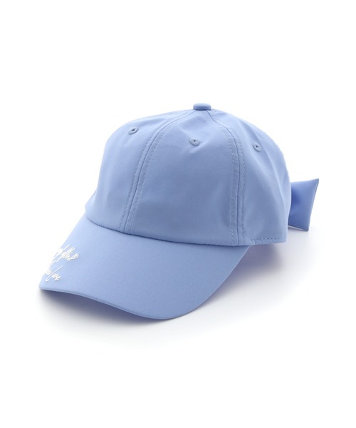 JENNI love（ジェニィラブ）の「リサイクルバックリボンキャップ（キャップ・キッズ・サックスブルー/ブラック/ラベンダー・56cm/54cm）」の11枚目の写真