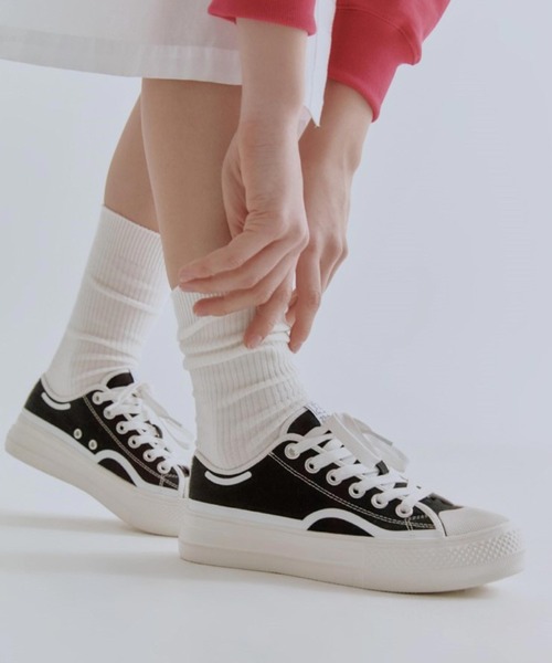 23.65（イーシプサムチョンユクオ）の「A'GEM/9 × .kom『23.65/イーシプサムチョンユクオ』VERYLIGHT WHITE/BLACK（スニーカー・レディース・ホワイト/ブラック・24cm/27cm/25）」の14枚目の写真