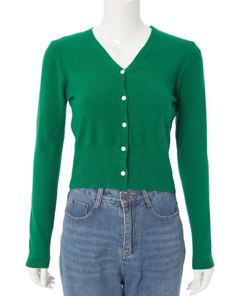 差し色カーディガン（カーディガン/ボレロ）｜Edit Sheen（エディット