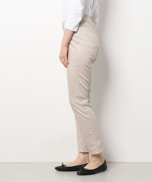 BELLUNA(ベルーナ)の「涼やか裏メッシュストレートパンツ 股下73cm(その他パンツ・レディース・ブルー系その他/ブラック/コーラル/ホワイト/ライトベージュ・LARGE/MEDIUM/X-LARGE)」の17枚目の写真