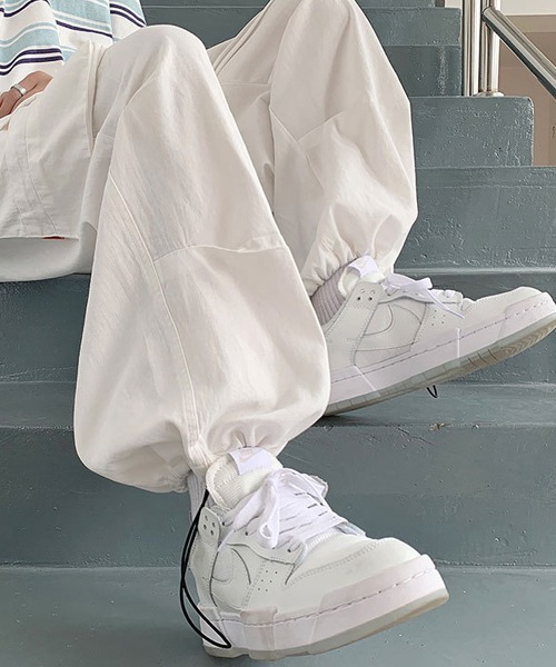 CORPUS TOKYO(コーパス トーキョー)の「Lazy Tokyo ワイドイージーカーゴパンツ(カーゴパンツ・メンズ・ブラック/ホワイト/カーキ・4/1/2/3)」の20枚目の写真