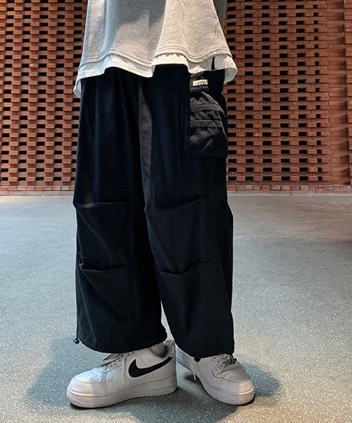 CORPUS TOKYO(コーパス トーキョー)の「Lazy Tokyo ワイドイージーカーゴパンツ(カーゴパンツ・メンズ・ブラック/ホワイト/カーキ・4/1/2/3)」の21枚目の写真