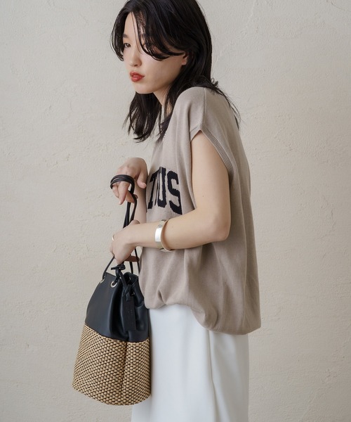 Loungedress ラウンジドレス ジャガードニットスカート ロングスカート LOUNGEDRESS（ラウンジドレス）の「ニットスカート（スカート