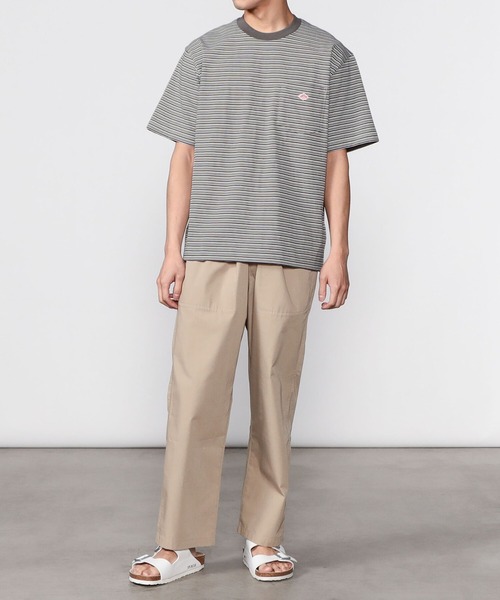 DANTON(ダントン)の「DANTON | コットンジャージー ポケットTシャツ STRIPE MEN(Tシャツ/カットソー・メンズ・A/B・42/44/38/40)」の5枚目の写真