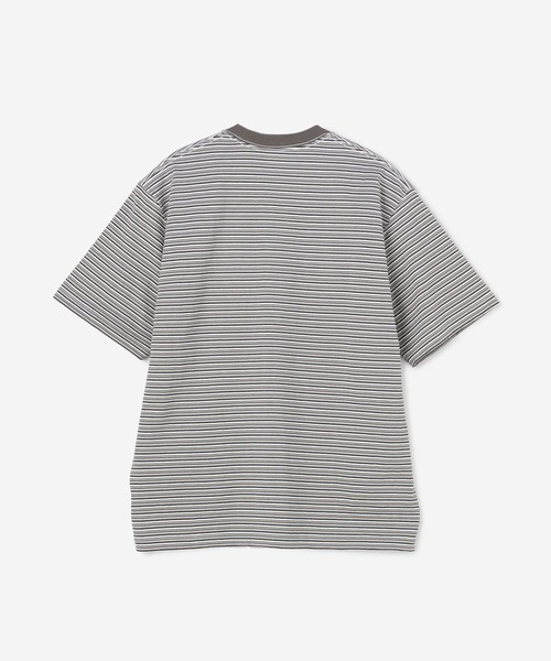 DANTON(ダントン)の「DANTON | コットンジャージー ポケットTシャツ STRIPE MEN(Tシャツ/カットソー・メンズ・A/B・42/44/38/40)」の9枚目の写真