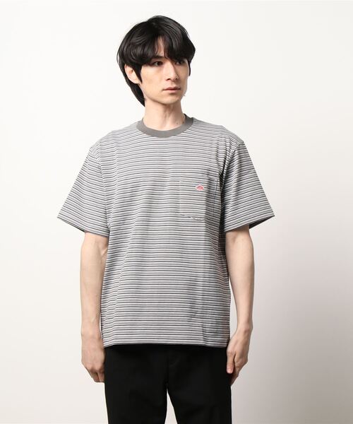 DANTON(ダントン)の「DANTON | コットンジャージー ポケットTシャツ STRIPE MEN(Tシャツ/カットソー・メンズ・A/B・42/44/38/40)」の16枚目の写真