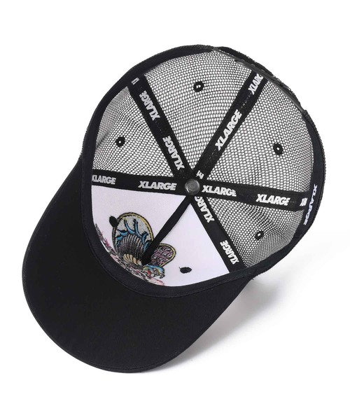 XLARGE BRAND メッシュキャップ 黒 OGゴリラメッシュキャップ（キャップ） | XLARGE KIDS（エクストラ