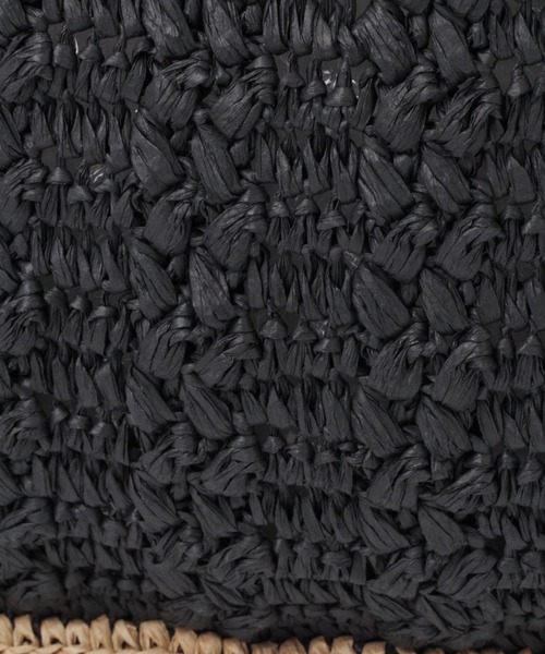 studio CLIP（スタディオクリップ）の「【kazumiさんコラボ】世界のトリップクローゼット かごバッグ（トートバッグ・レディース・イエロー/ブラック/ピンク・FREE）」の16枚目の写真