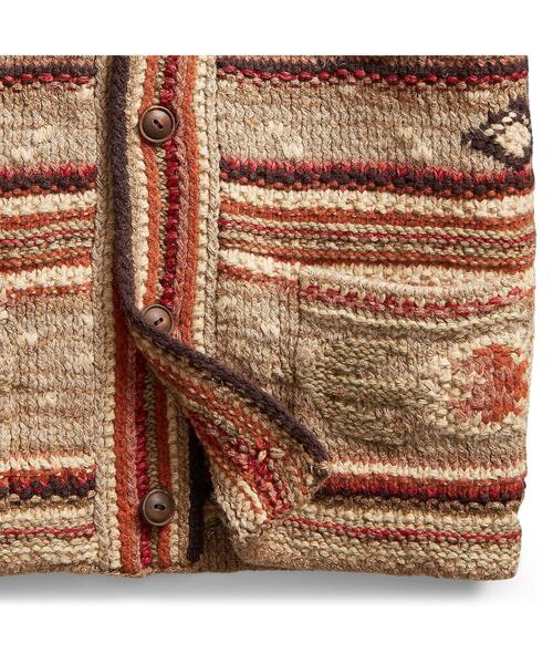 RRL（ダブル アール エル）の「ハンドニット ウールブレンド 