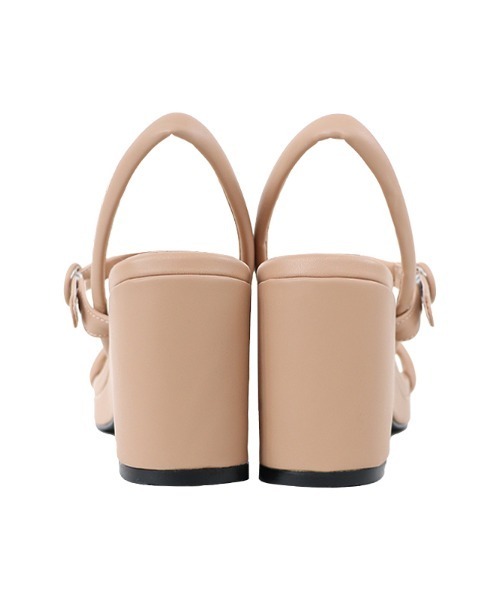 ACYM(アシーム)の「Pin strap square サンダル(サンダル・レディース・ホワイト/ブラック/ベージュ・SMALL/MEDIUM/LARGE)」の16枚目の写真