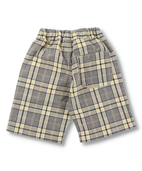 BRANSHES（ブランシェス）の「【やわらか / 綿100％】サマーソフトクロスハーフパンツ（その他パンツ・キッズ・パープル/ブラック/イエロー/サックスブルー/ピンク/グレー・120/90/100/110/130/140/150/160）」の16枚目の写真