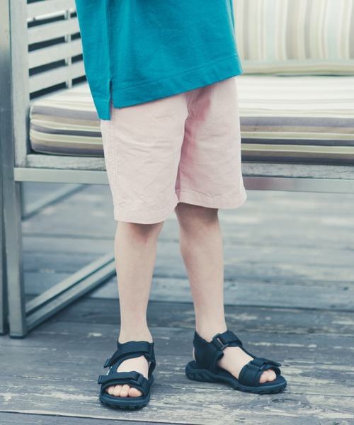 BRANSHES（ブランシェス）の「【やわらか / 綿100％】サマーソフトクロスハーフパンツ（その他パンツ・キッズ・パープル/ブラック/イエロー/サックスブルー/ピンク/グレー・120/90/100/110/130/140/150/160）」の18枚目の写真