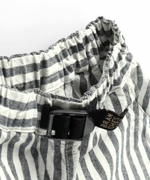 BRANSHES（ブランシェス）の「【やわらか / 綿100％】サマーソフトクロスハーフパンツ（その他パンツ・キッズ・パープル/ブラック/イエロー/サックスブルー/ピンク/グレー・120/90/100/110/130/140/150/160）」の9枚目の写真