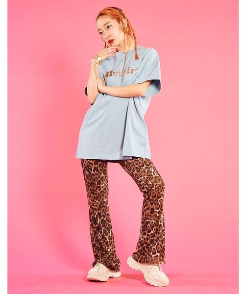 FILA（フィラ）の「FILA x jouetie TEE / フィラ x ジュエティ ティー 【SP】（Tシャツ/カットソー・レディース・オフホワイト/ブラック/ブルー・FREE）」の4枚目の写真