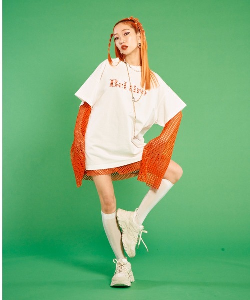 FILA（フィラ）の「FILA x jouetie TEE / フィラ x ジュエティ ティー 【SP】（Tシャツ/カットソー・レディース・オフホワイト/ブラック/ブルー・FREE）」の10枚目の写真