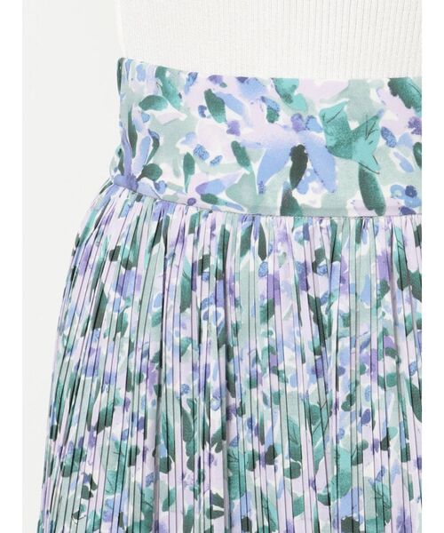 dazzlin（ダズリン）の「ランダムパターンロングスカート（スカート・レディース・オフホワイト/ブルー/グリーン・FREE）」の9枚目の写真