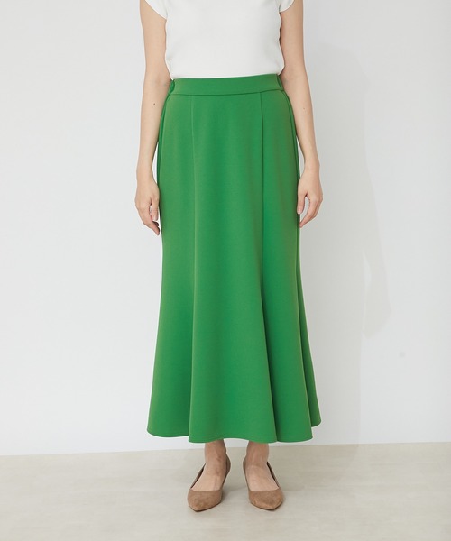 RIVE DROITE（リヴドロワ）の「カットジョーゼットマーメイドスカート（スカート・レディース・グリーン/ブラック・FREE）」の16枚目の写真