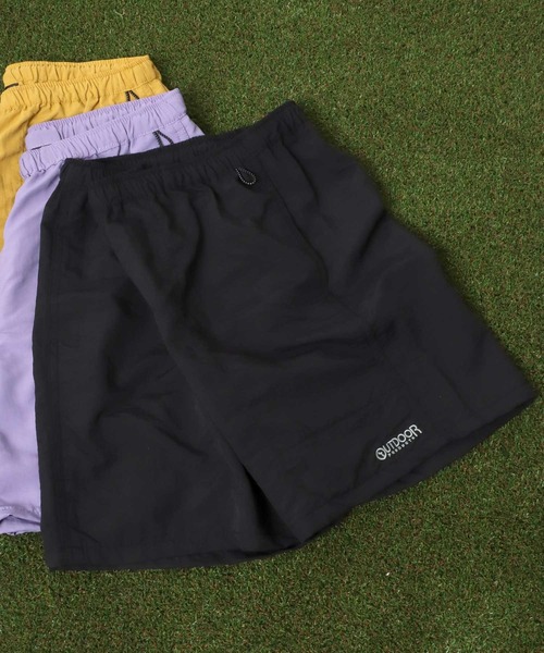 OUTDOOR PRODUCTS（アウトドアプロダクツ）の「OUTDOOR PRODUCTS（アウトドアプロダクツ）水陸両用バギーショーツ/ナイロンショーツ メンズ レディース（その他パンツ・メンズ・チャコールグレー/ブラック/パープル/ネイビー/オレンジ/グリーン/マスタード/モカ/ラベンダー/ライトイエロー/オリーブ/オレンジ系その他/エメラルド・LL/M/L）」の2枚目の写真