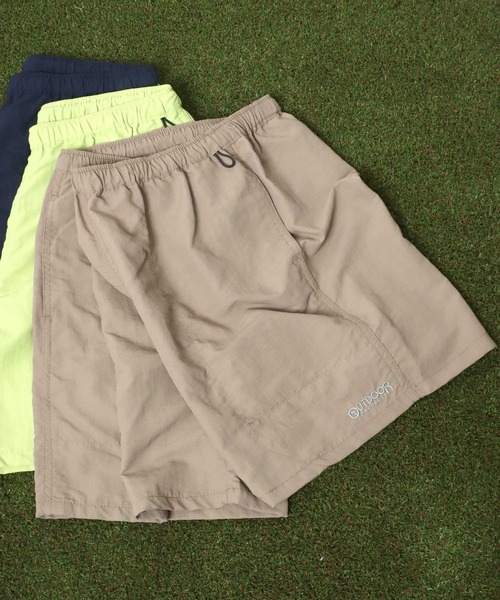 OUTDOOR PRODUCTS（アウトドアプロダクツ）の「OUTDOOR PRODUCTS（アウトドアプロダクツ）水陸両用バギーショーツ/ナイロンショーツ メンズ レディース（その他パンツ・メンズ・チャコールグレー/ブラック/パープル/ネイビー/オレンジ/グリーン/マスタード/モカ/ラベンダー/ライトイエロー/オリーブ/オレンジ系その他/エメラルド・LL/M/L）」の3枚目の写真