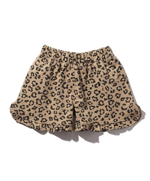 SHOO・LA・RUE(シューラルー)の「◆【90-130cm】インレイフリルショートパンツ(その他パンツ・キッズ・ネイビー系/ベビーピンク/アイボリー系/ライトパープル/ベージュ系その他3/ブルー/ブラック系1・10/12/09/11/13)」の3枚目の写真