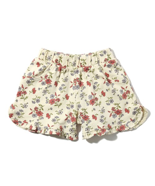 SHOO・LA・RUE(シューラルー)の「◆【90-130cm】インレイフリルショートパンツ(その他パンツ・キッズ・ネイビー系/ベビーピンク/アイボリー系/ライトパープル/ベージュ系その他3/ブルー/ブラック系1・10/12/09/11/13)」の8枚目の写真