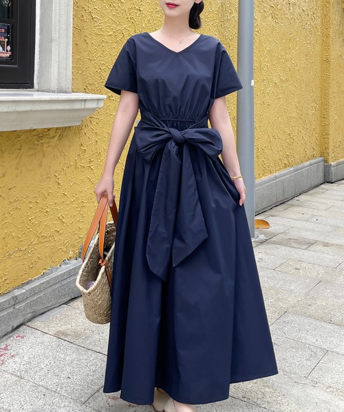 ウエストリボン2wayロングワンピース ワンピース Dream Garden ドリームガーデン のファッション通販 Zozotown ウエストリボン2wayロングワンピース ワンピース Dream Garden ドリームガーデン のファッション通販 Zozotown