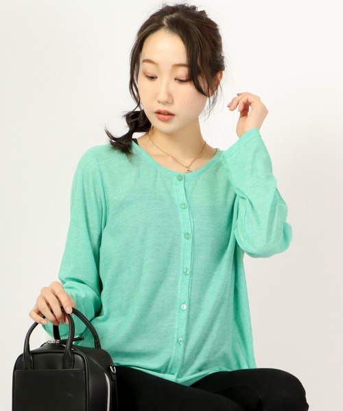 セール Page One Uネックuvカーディガン カーディガン ボレロ Funalive ファンアライブ のファッション通販 Zozotown