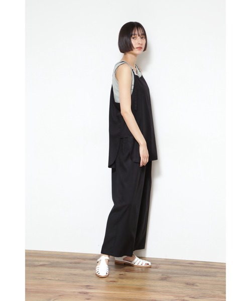 human woman(ヒューマンウーマン)の「◆≪arrive 5e≫ドロストリファロスパンツ(その他パンツ・レディース・ブラック/カーキ・MEDIUM)」の5枚目の写真