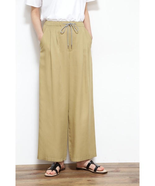 human woman(ヒューマンウーマン)の「◆≪arrive 5e≫ドロストリファロスパンツ(その他パンツ・レディース・ブラック/カーキ・MEDIUM)」の13枚目の写真