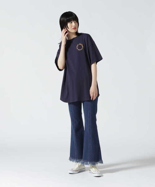 AVIREX(アヴィレックス)の「【WEB&DEPOT限定】PENNANT PRINT TUNIC ONEPIECE/ ペナントプリントチュニックワンピース(ワンピース・レディース・グリーン/アイボリー/ネイビー・FREE)」の5枚目の写真